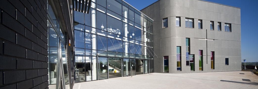 Commercial blinds installed by Solar Sunshades
